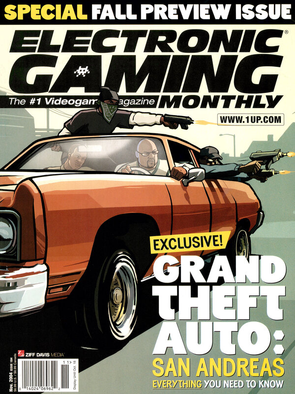 Electronic Gaming Monthly Issue 184 (November 2004) cover